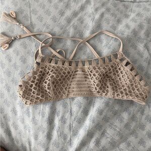 Aerie Crochet Bikini Top